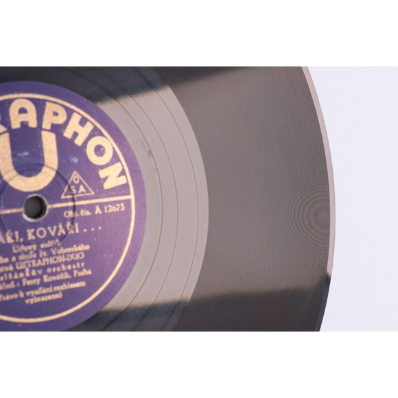 Helena Kubalíková Kováři/Jak Se Můžeš Ptát 78 rpm Record Ultraphon A 12673 Czech - Picture 11 of 16